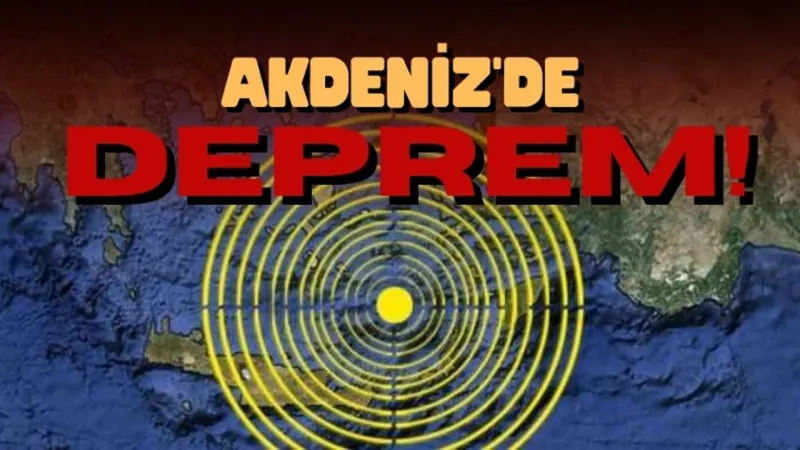 Akdeniz'de Deprem! Datça Sallandı, Uzmanlar Uyarıyor