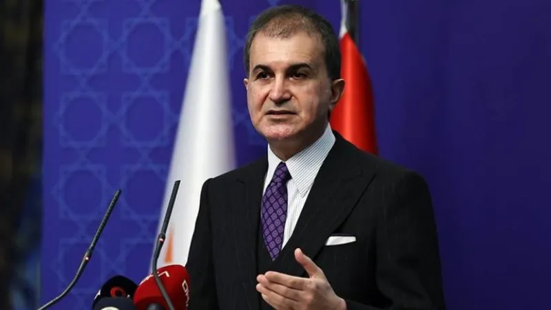 AKP sözcüsü Ömer Çelik: Cumhurbaşkanımızın müzakere masasına dönülmesi çağrısı yegane çözüm yoludur