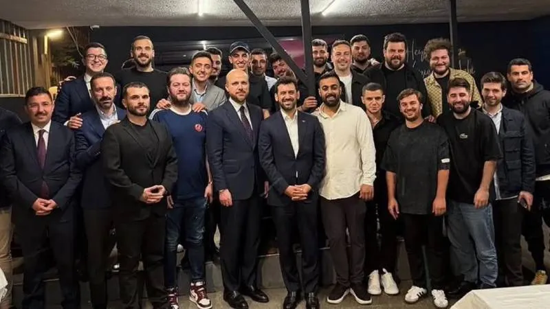 Bilal Erdoğan ünlü isimlerle bir araya geldi: Volkan Demirel, Eser Yenenler, Oğuzhan Koç...