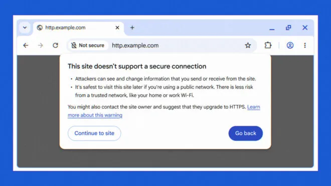 Chrome 154 ile “her zaman güvenli bağlantılar kullan” ayarı varsayılan olarak açık gelecek