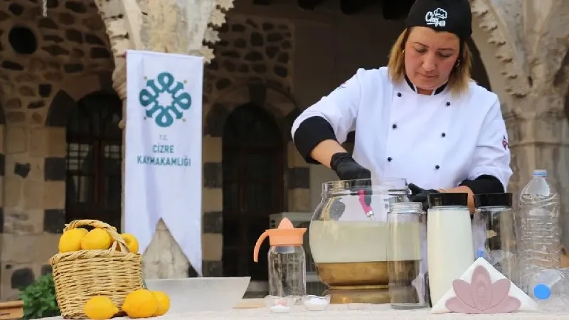 Coğrafi işaretle tescillenen "Cizre limonatası" tanıtıldı