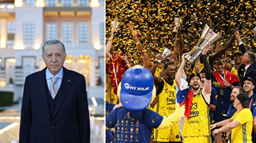 Fenerbahçe Beko Avrupa şampiyonu oldu: Cumhurbaşkanı Erdoğan'dan tebrik mesajı