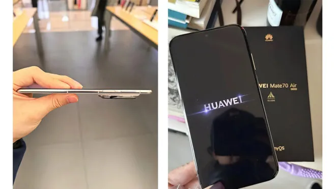 İnce gövdeli Huawei Mate 70 Air ortaya çıktı
