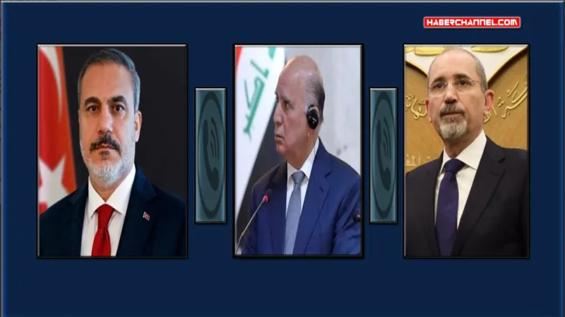 İsrail-İran gerilimi; Bakan Hakan Fidan, Irak ve Ürdünlü mevkidaşlarıyla görüştü