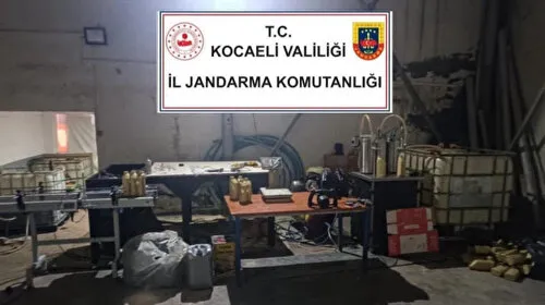 Kocaeli'de 12 bin litre sahte madeni yağ ele geçirildi