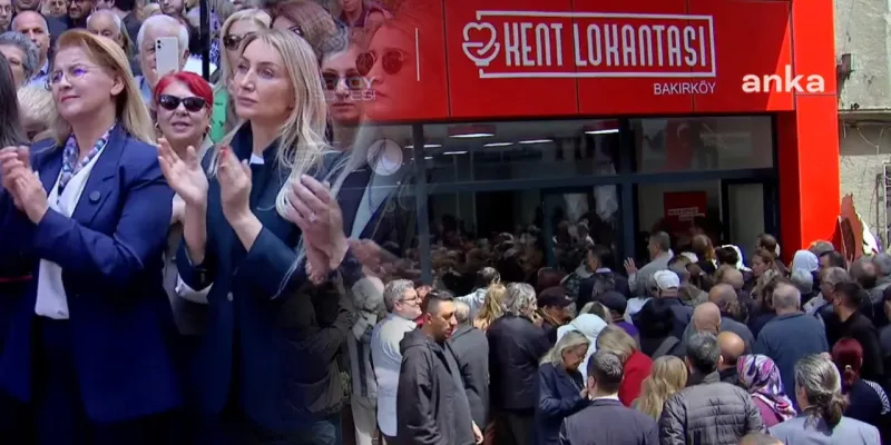 Bakırköy Kent Lokantası Açıldı! Dilek İmamoğlu'ndan Destek