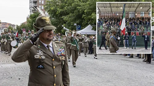 İtalya'da Alpini Şöleni! Tüylü Şapkalarla Coşku Dorukta!