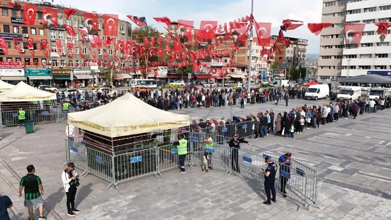 Kırıkkale'de Ücretsiz Fide Dağıtımı! İzdiham Önlemek İçin 3 Nokta