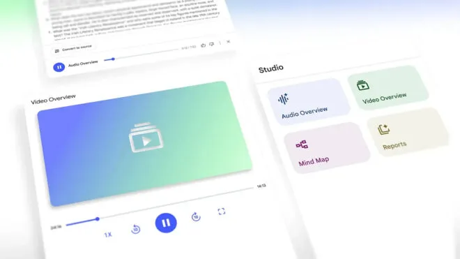 NotebookLM servisinin “videolu özet” özelliği herkese açıldı