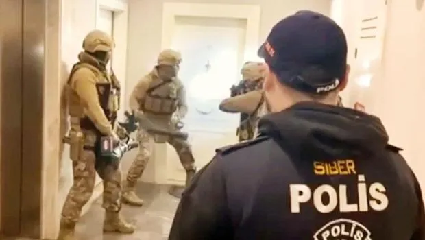 Rezidansa yasadışı bahis operasyonu