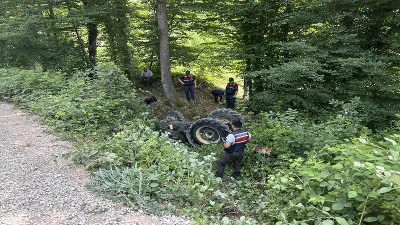 Sakarya'da Traktör Faciası! Kadın Sürücü Can Verdi