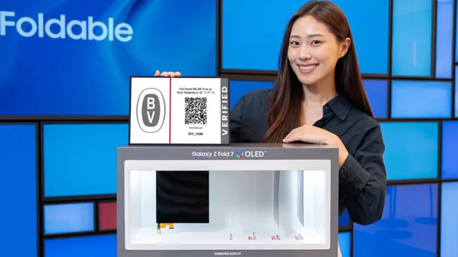 Samsung Galaxy Z Fold7, 500 bin katlanmaya dayanabiliyor