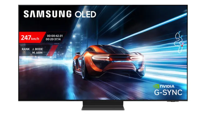 Samsung S95F OLED TV’ye Nvidia G-Sync desteği eklendi