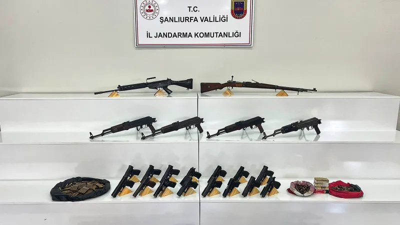 Şanlıurfa'da Jandarmadan Silah Operasyonu! Neler Bulundu?