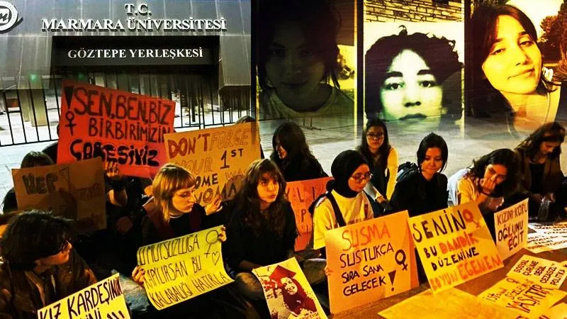 Sur cinayetlerini protesto eden 5 kadın öğrenciye "Cumhurbaşkanına hakaret" davası açıldı