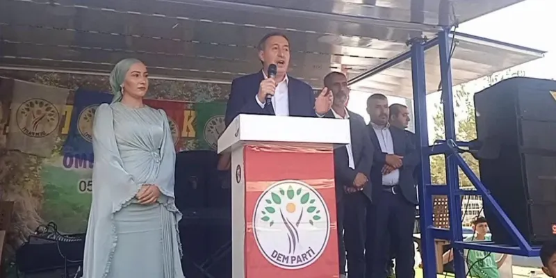 Tuncer Bakırhan Bahçeli'nin memleketinde