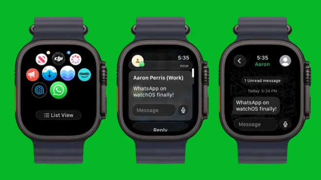 WhatsApp için resmi Apple Watch uygulaması geliyor